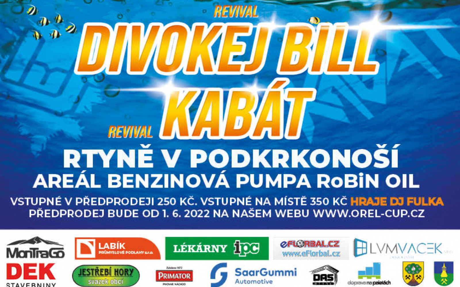 Summer Party - Kabát (revival) a Divokej Bill (revival)
